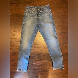 Levi’s 501 Skinny Jeans, 27 Short/ 28L